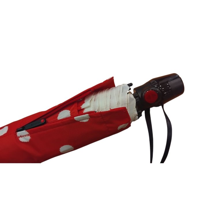 Doppler Knirps T200 medium duomatic dot art red